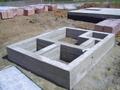 Фундамент ленточный свайный монолитный
